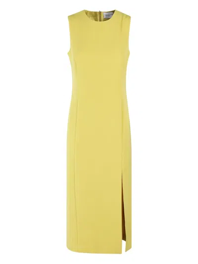 Isabelle Blanche Sleeveless Midi Dress