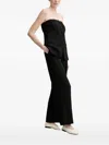 Isabelle Blanche Strapless Top In Black