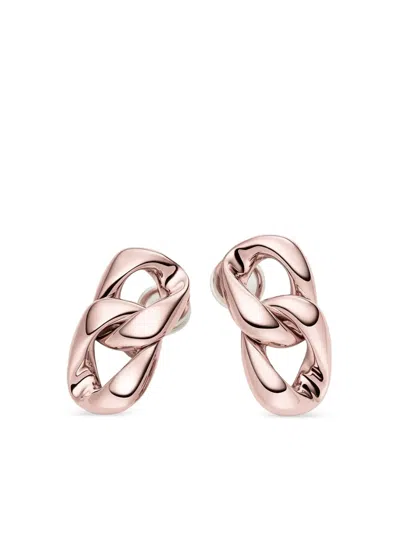 Isabelle Fa 18k Rose Gold Caresse Chain Earrings