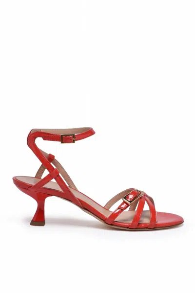 Isabelle  Paris Red Patent Leather Sandal