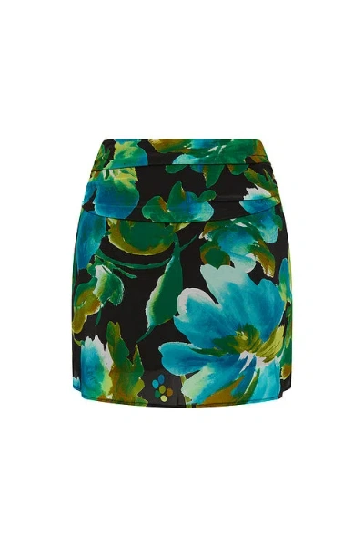 Isabelle Quinn Women's Lucia Mini Skirt Black Tropicalé