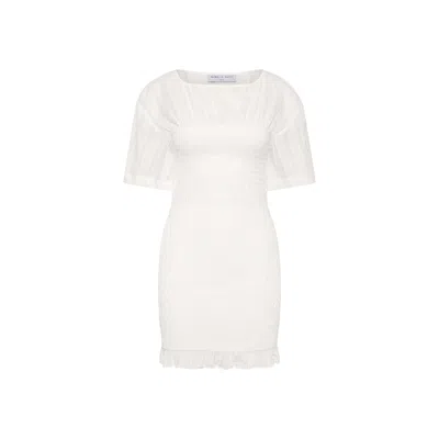 Isabelle Quinn Women's White Alize Mini Dress Ivory