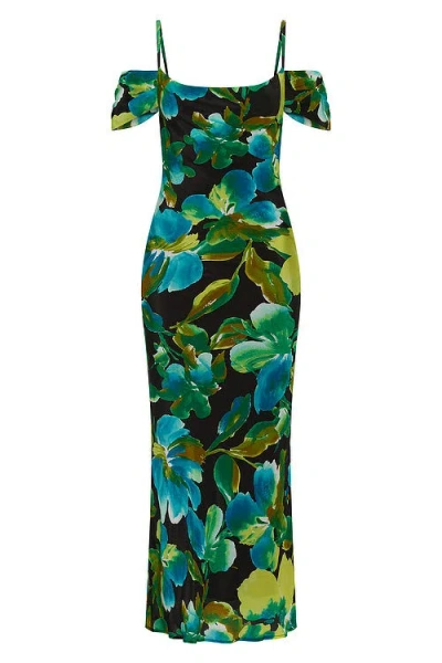 Isabelle Quinn Women's Wren Maxi Dress Black Tropicalé