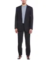 Isaia Tailored Blazer In Black