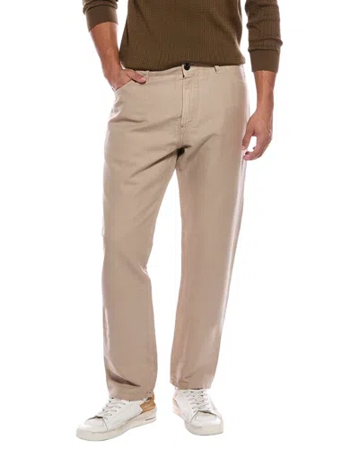 Isaia 5-pocket Pant In Neutral