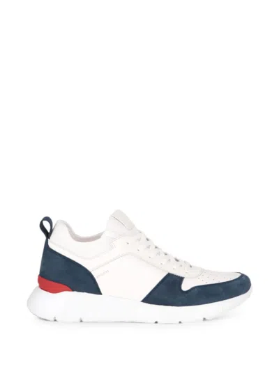 Isaia Amalfi 01 Panelled Sneakers In Multi