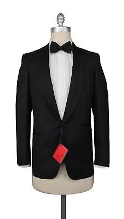 Pre-owned Isaia Black Wool Tuxedo - 32/42 - (is75231)