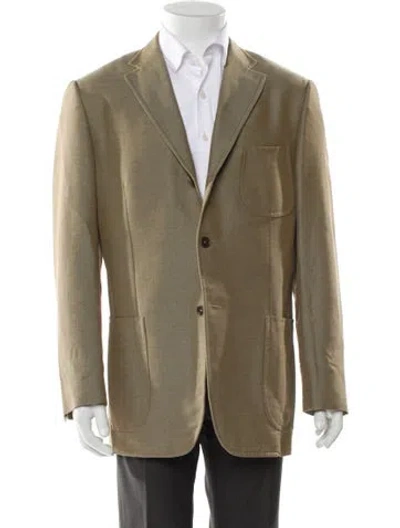 Pre-owned Isaia Blazer In Neutral