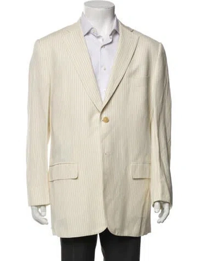 Pre-owned Isaia Blazer In Neutral