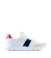 Isaia Calfskin Amalfi Sneakers In White