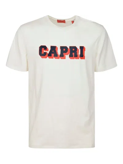 ISAIA CAPRI LOGO T-SHIRT
