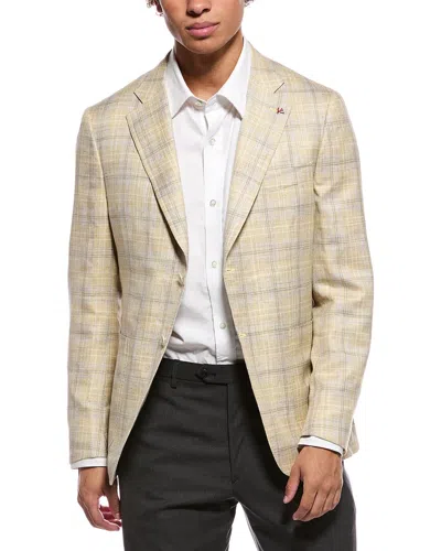 Isaia Capri Wool In Neutral