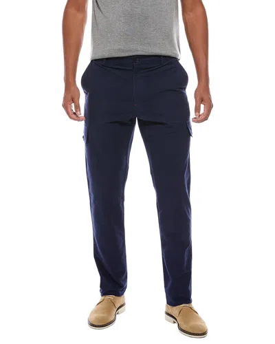 Isaia Cargo Pant In Blue