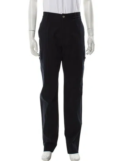 Pre-owned Isaia Cargo Pants In Gray