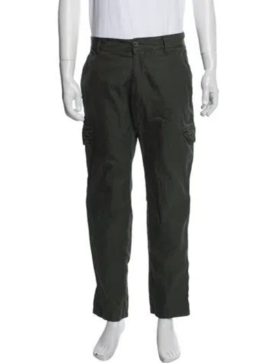 Pre-owned Isaia Cargo Pants In Green