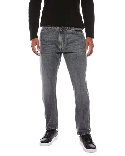 Isaia Carrot Fit Denim In Gray
