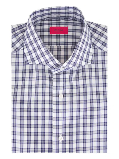 Isaia Checked-pattern Shirt In Multi