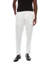 Isaia Belt-loop Tailored Trousers In White