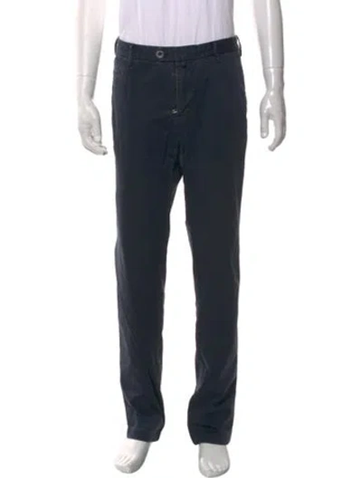 Pre-owned Isaia Chinos In Grey