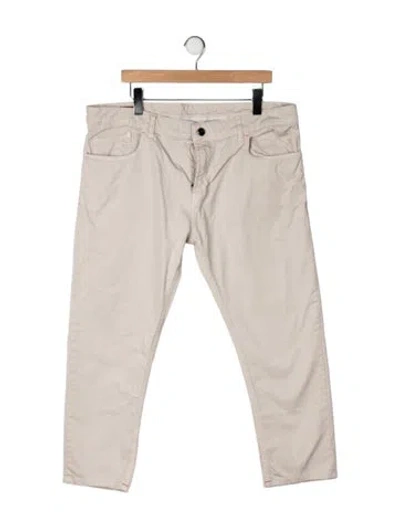 Pre-owned Isaia Chinos In Neutrals