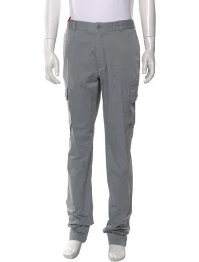 Pre-owned Isaia Chinos W/ Tags In Gray