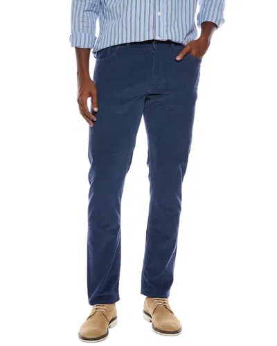 Isaia Corduroy Trouser In Animal Print