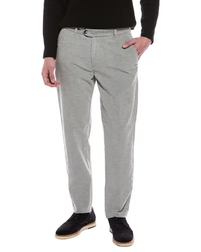 Isaia Corduroy Trouser In Gray