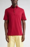 Isaia Cotton Sweaters In Red