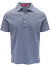 Isaia Klassisches Poloshirt In Blau