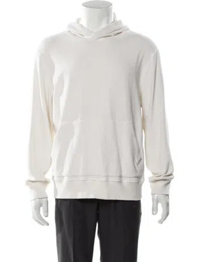 Pre-owned Isaia Crew Neck Long Sleeve Hoodie In Neutral