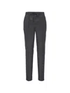 Isaia Drawstring Trousers In Gray