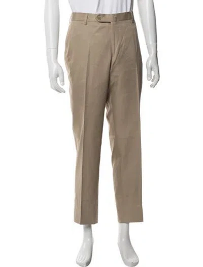 Pre-owned Isaia Dress Pants In Neutrals