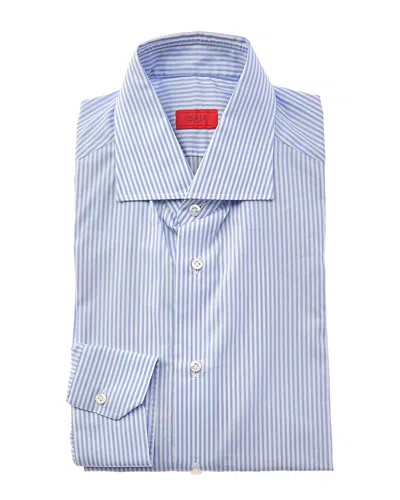 Isaia Dress Shirt In Blue