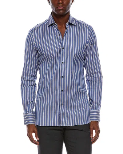 Isaia Dress Shirt In Purple