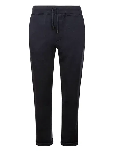 Isaia Elasticated-waist Track Pants In Blue