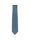 Isaia Geometric-pattern Tie In Blue