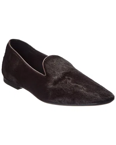 Isaia Haircalf Slipper In Animal Print