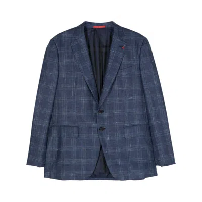 Isaia Jackets In Blue