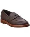 ISAIA ISAIA LEATHER LOAFER