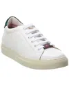ISAIA ISAIA LEATHER SNEAKER