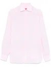 Isaia Linen Shirts In Pink