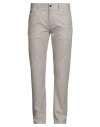 Isaia Man Pants Beige Size 42 Wool, Cashmere, Elastane In Gray