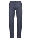 Isaia Man Pants Blue Size 38 Wool, Cotton, Cashmere