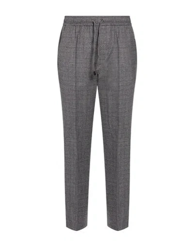 Isaia Man Pants Grey Size 36 Virgin Wool, Cashmere, Silk In Gray