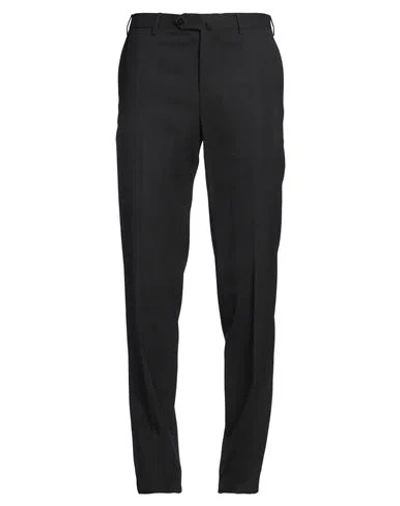 Isaia Man Pants Lead Size 34 Wool In Grey