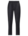 Isaia Man Pants Midnight Blue Size 36 Wool, Polyamide, Elastane