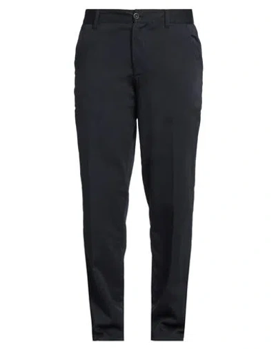 Isaia Man Pants Midnight Blue Size 40 Cotton, Cashmere, Elastane