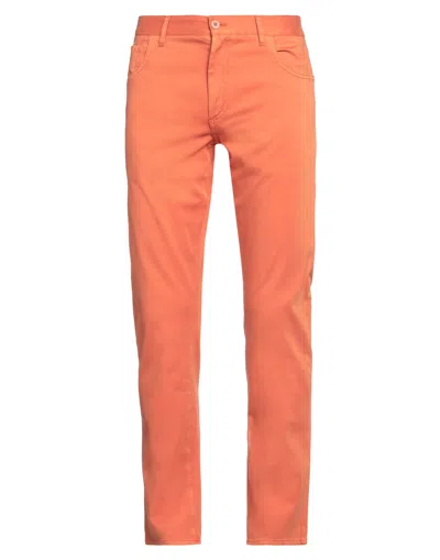 Isaia Pants In Orange