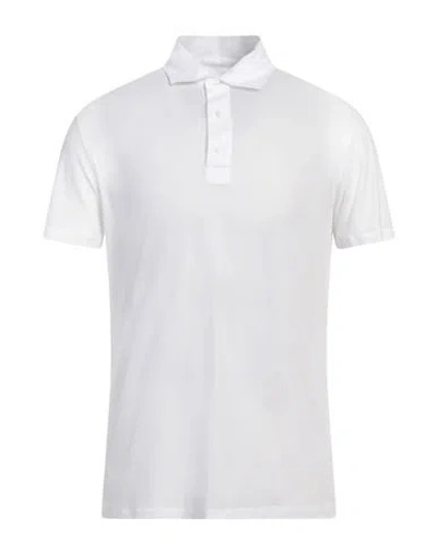 ISAIA ISAIA MAN POLO SHIRT WHITE SIZE XXL COTTON