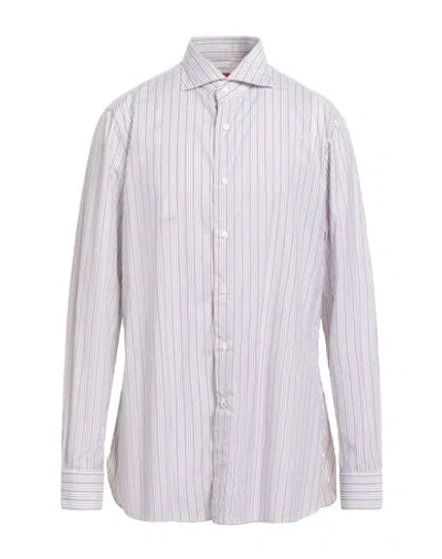 ISAIA ISAIA MAN SHIRT GREY SIZE 17 ½ COTTON